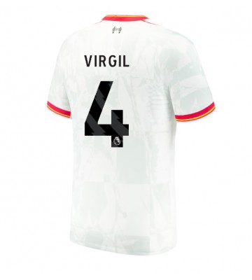 Liverpool Virgil van Dijk #4 Tredjetröja 2024-25 Kortärmad